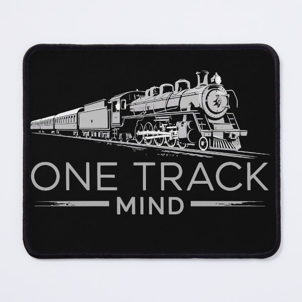 Item preview, One Track Mind | Funny Train & Locomotive Lover designed and sold by tmerchtrends.