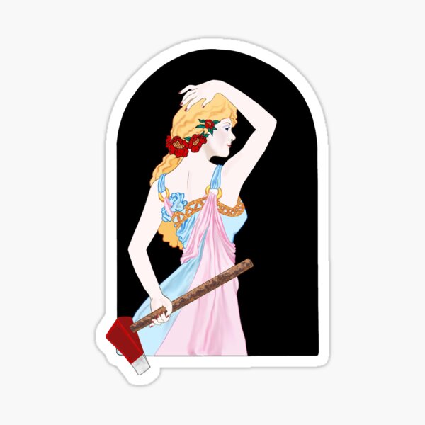 Red Lizzie Sticker