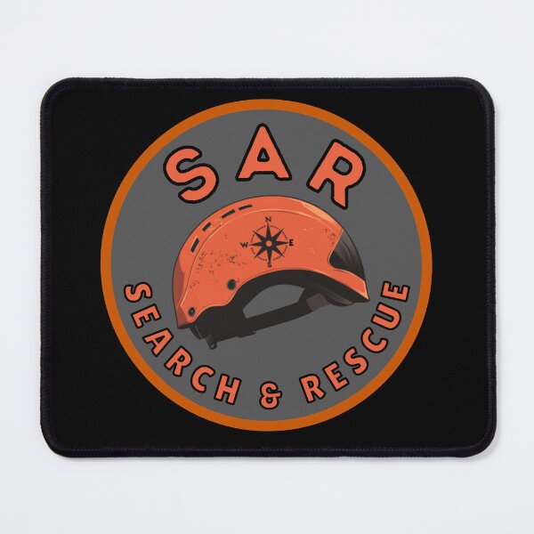 Item preview, SAR Search & Rescue Helmet designed and sold by MojaveTradePost.