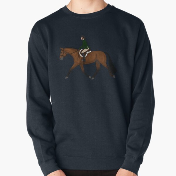 Aperçu de l'œuvre Cheval de chasse bai sous selle créée et vendue par DappledMoon.