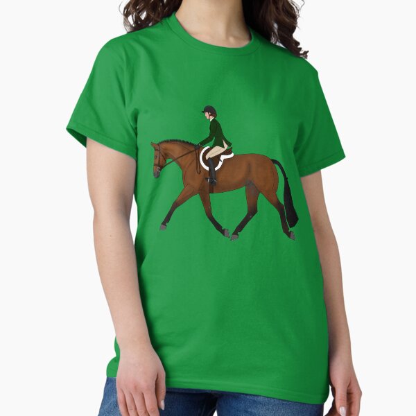 Aperçu de l'œuvre Cheval de chasse bai sous selle créée et vendue par DappledMoon.