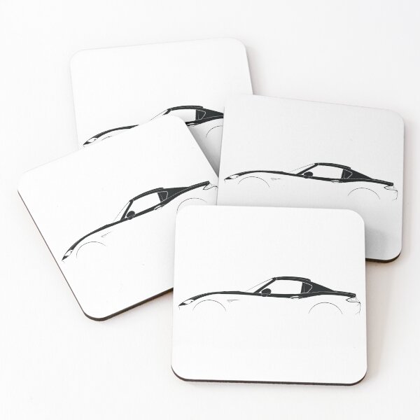 Item preview, MX-5 Miata RF ND designed and sold by Car Silhouettes.