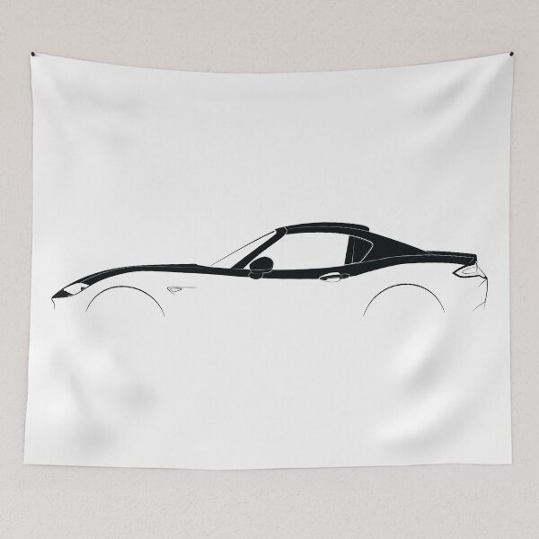 Item preview, MX-5 Miata RF ND designed and sold by Car Silhouettes.
