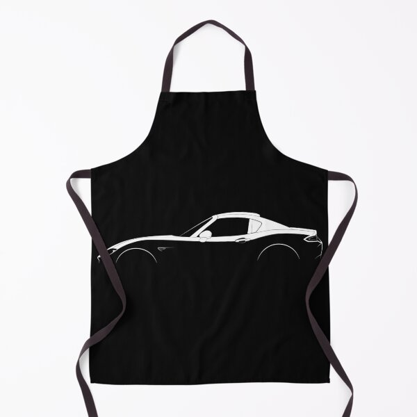 Item preview, MX-5 Miata RF ND (White) designed and sold by Car Silhouettes.