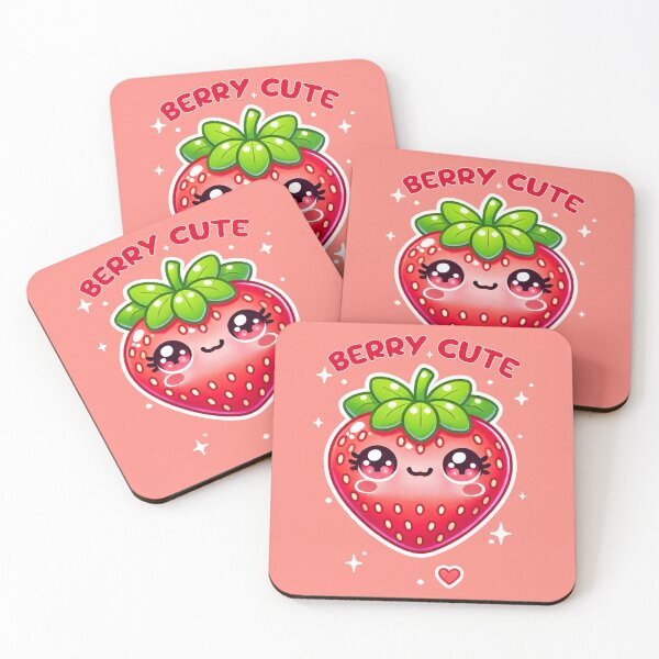 Item preview, Berry Cute Funny Strawberry designed and sold by Glimmersmith.