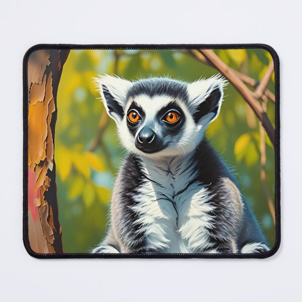 Item preview, Ring Tailed Lemur Forest Portrait Wild Animals designed and sold by kakarikihill.