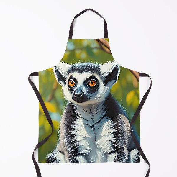 Item preview, Ring Tailed Lemur Forest Portrait Wild Animals designed and sold by kakarikihill.