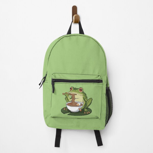 Item preview, Frog is eating Ramen designed and sold by trendspatterns.