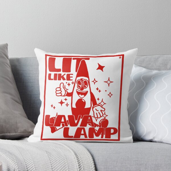 Aperçu de l'œuvre Lit Like a Lava Lammp- Retro funky Design créée et vendue par petiteToulon.
