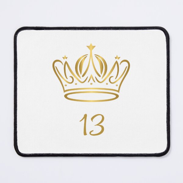 Item preview, 13 Years of Age, King or Queen with Golden Crown, Royalty designed and sold by AASparksDesigns.