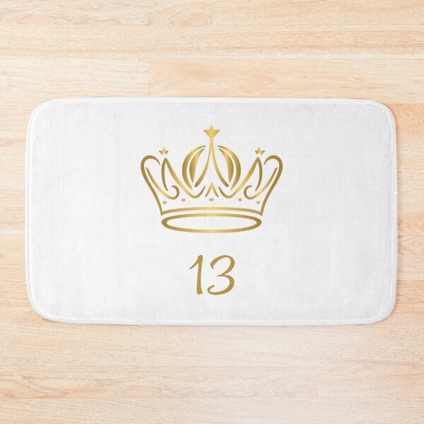 Item preview, 13 Years of Age, King or Queen with Golden Crown, Royalty  designed and sold by AASparksDesigns.