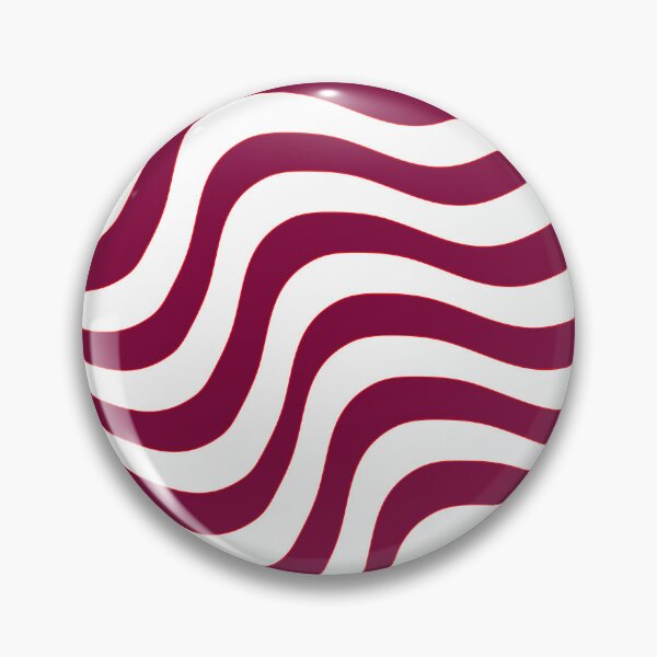 Item preview, Wavy Pattern Burgundy Color  designed and sold by Senthamizh.