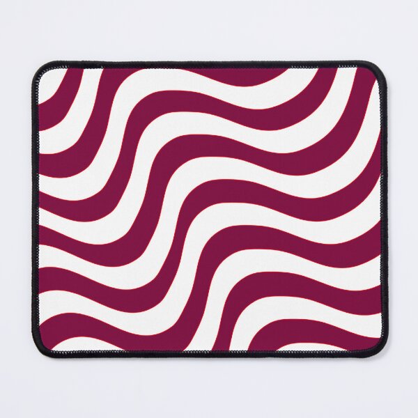 Item preview, Wavy Pattern Burgundy Color designed and sold by Senthamizh.