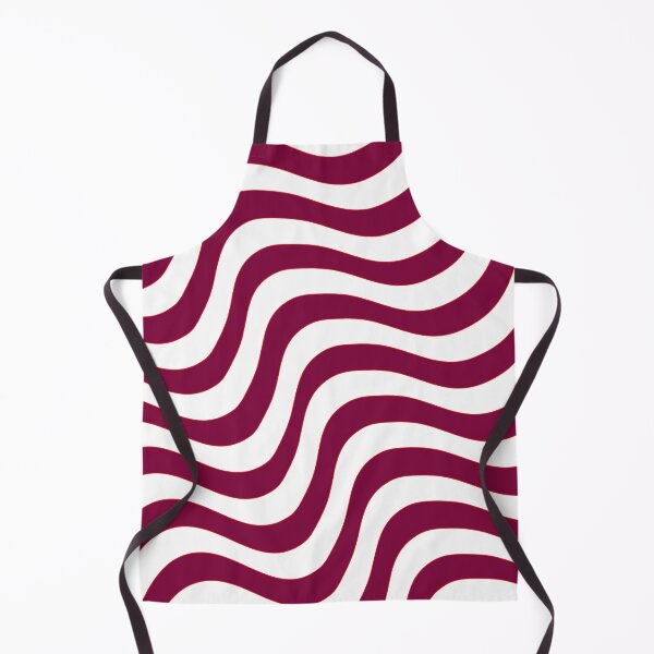 Item preview, Wavy Pattern Burgundy Color designed and sold by Senthamizh.
