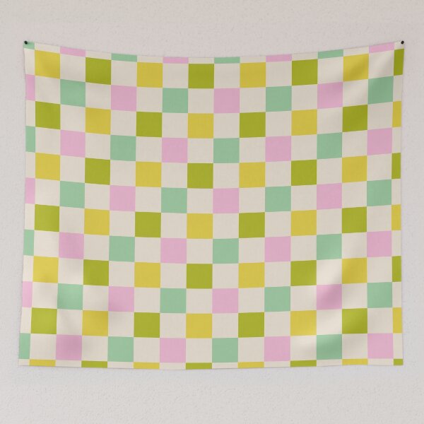 Item preview, Pink Lemonade Checker Pattern designed and sold by thefriedegg.