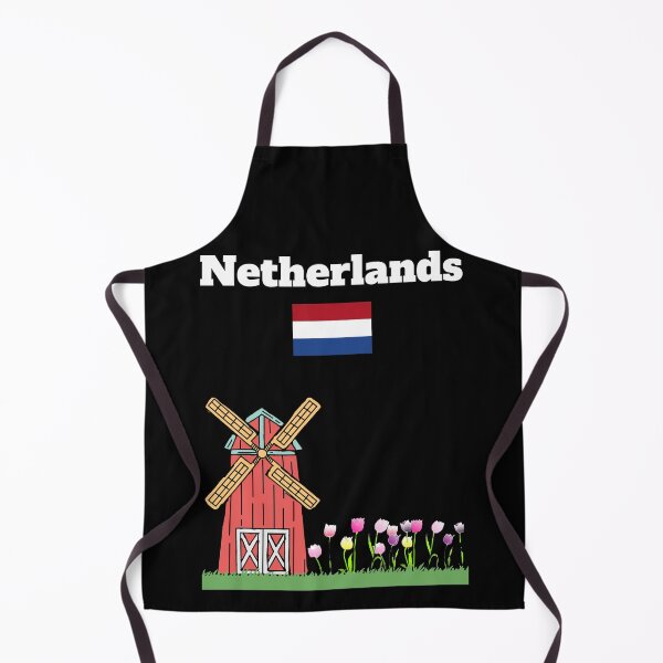 Item preview, Netherland trip souvenir Windmill and tulips Dutch flag  designed and sold by Artstastic.
