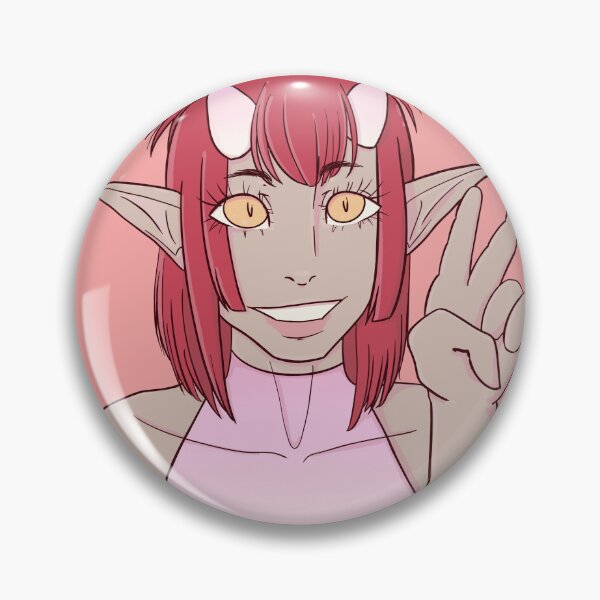 Item preview, pink demon girl designed and sold by tieflingthief.