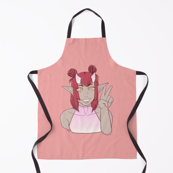 Item preview, pink demon girl designed and sold by tieflingthief.