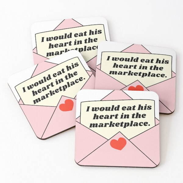 Item preview, Eat His Heart in the Marketplace designed and sold by TrochaicTrifles.