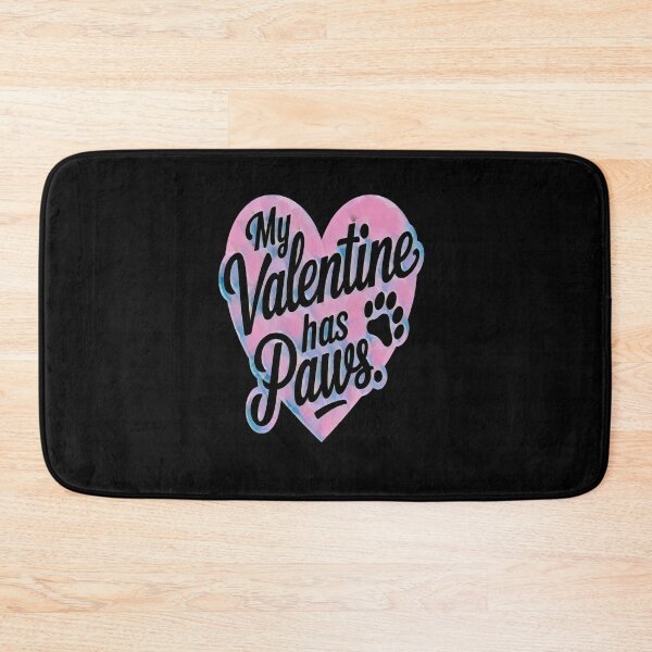 Item preview, my valentine has paws funny  designed and sold by creativerooney.
