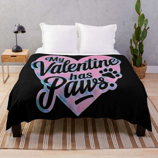 Item preview, my valentine has paws funny  designed and sold by creativerooney.