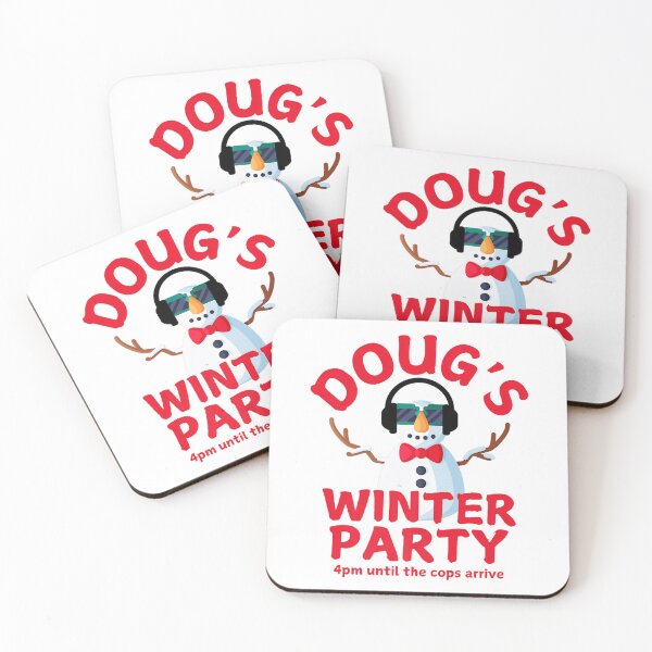 Item preview, Dougs Winter Party Xmas designed and sold by GrulkeNedrow.