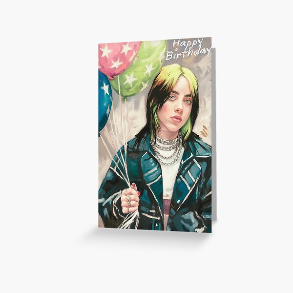 Item preview, Billie E Birthday Card, Card For Billie E Fans designed and sold by Bits & Bops Boutique.