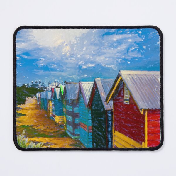 Item preview, Brighton Bay Beach Sheds Melbourne Australia designed and sold by Ozjanette90.