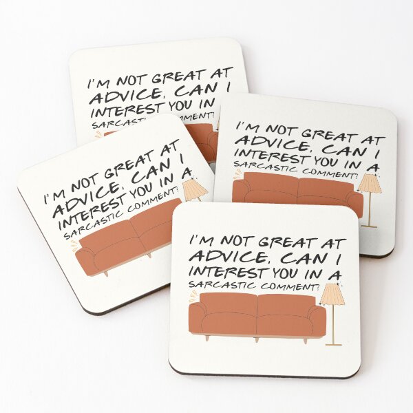Item preview, Chandler Bing qoutes designed and sold by Fanverse Merchandise.