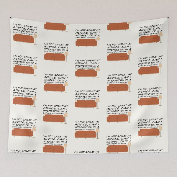 Item preview, Chandler Bing qoutes designed and sold by Fanverse Merchandise.