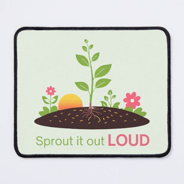 Item preview, Sprout it out Loud designed and sold by Allegory-Design.