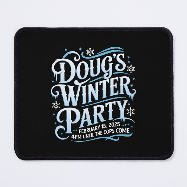 Item preview, Invite Dougs Winter Party designed and sold by GrulkeNedrow.