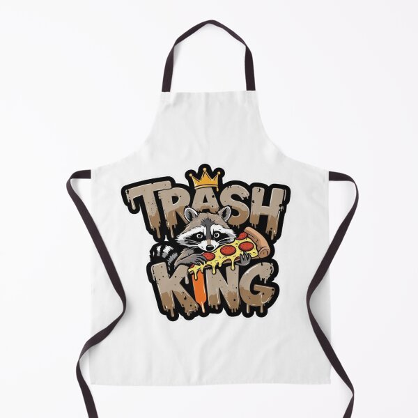 Aperçu de l'œuvre Trash King – La royauté de la pizza au raton laveur créée et vendue par LOLThreads.