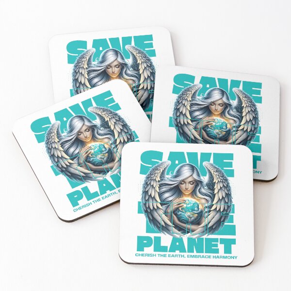 Item preview, Save the Planet Angel designed and sold by Belarte.shop.