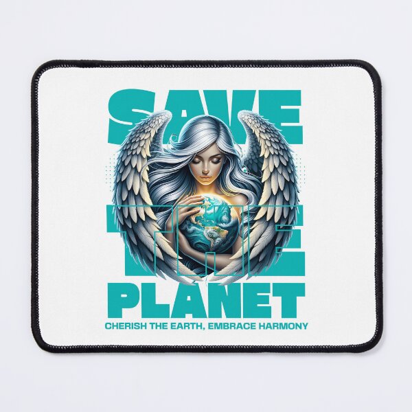 Item preview, Save the Planet Angel designed and sold by Belarte.shop.