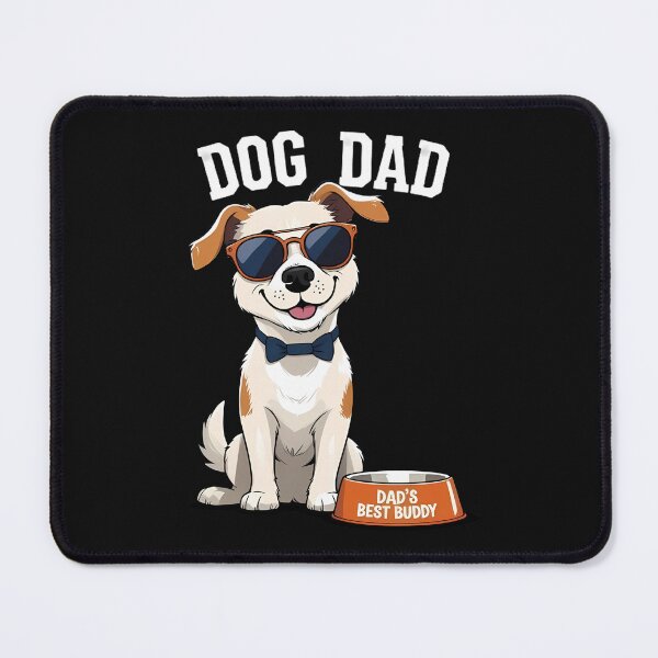 Item preview, Dad's Best Buddy Dog Dad Gift Best Dog Dad Cool Dog with Sunglasses Father's Day Dog designed and sold by Furry Paw Prints.