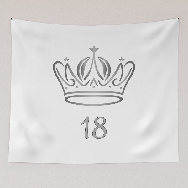 Item preview, 18 Years of Age, King or Queen with Silver Crown, Royalty  designed and sold by AASparksDesigns.
