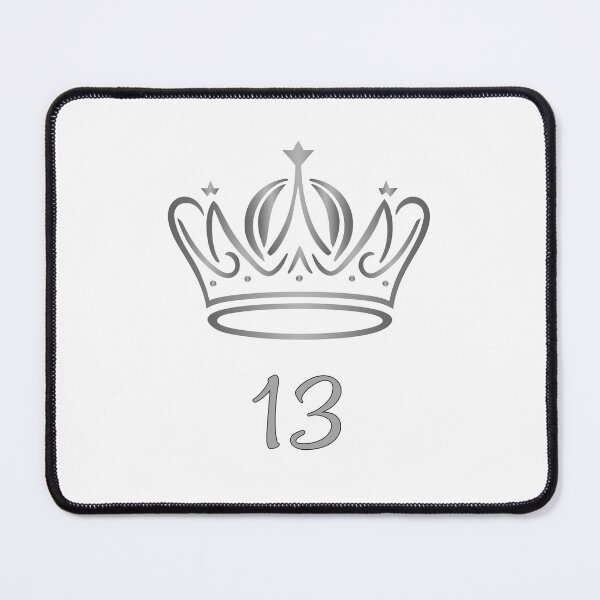 Item preview, 13 Years of Age, King or Queen with Silver Crown, Royalty designed and sold by AASparksDesigns.