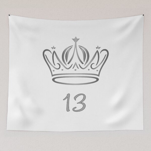 Item preview, 13 Years of Age, King or Queen with Silver Crown, Royalty  designed and sold by AASparksDesigns.
