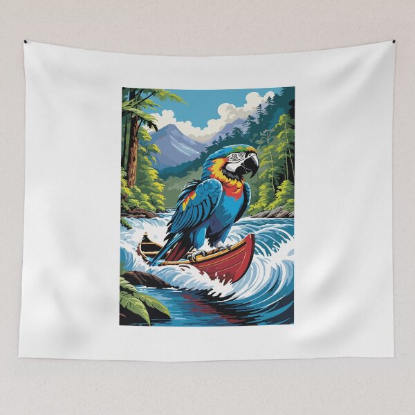 Item preview, A new challenge on a macaw's day off. designed and sold by Whose-sweat.