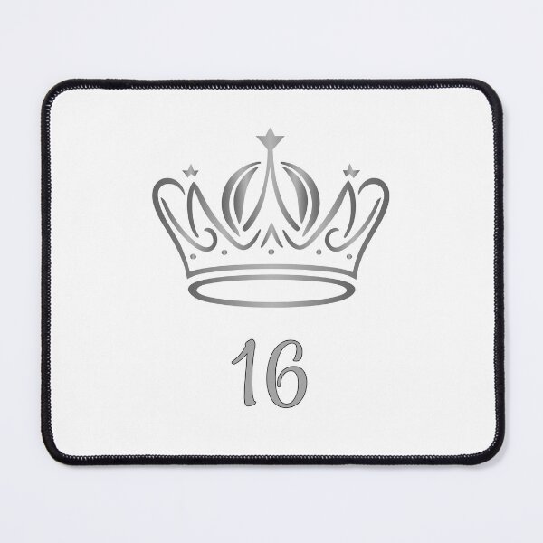 Item preview, 16 Years of Age, King or Queen with Silver Crown, Royalty designed and sold by AASparksDesigns.
