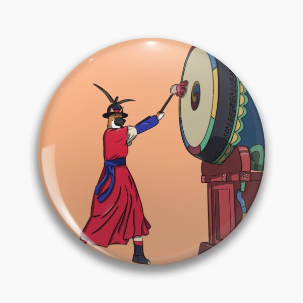 Item preview, Jindo Drummer designed and sold by Running Dog Studio.