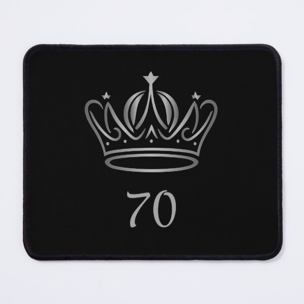 Item preview, 70 Years of Age, King or Queen with Silver Crown, Royalty  designed and sold by AASparksDesigns.