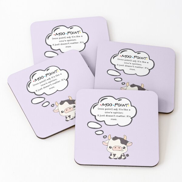 Item preview, Moo Point designed and sold by Fanverse Merchandise.