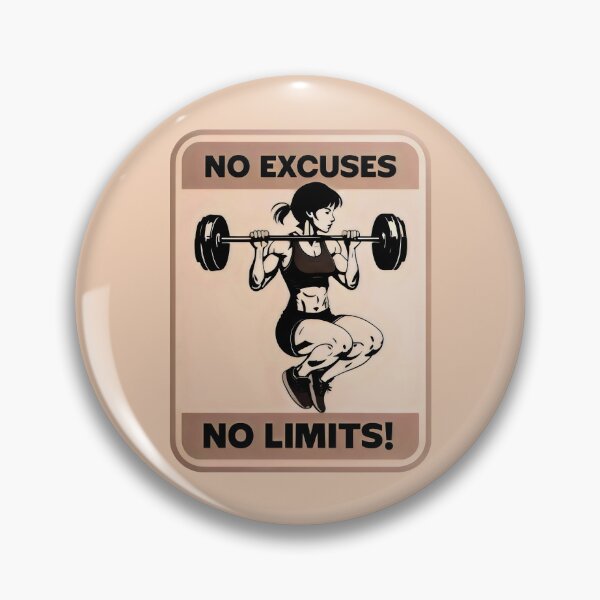 Item preview, No Excuses No Limits Strength In Sepia Tones designed and sold by SplashTastic.
