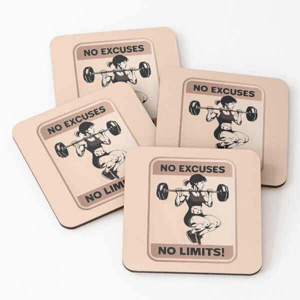 Item preview, No Excuses No Limits Strength In Sepia Tones designed and sold by SplashTastic.