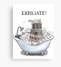 Exfoliate Metal Print