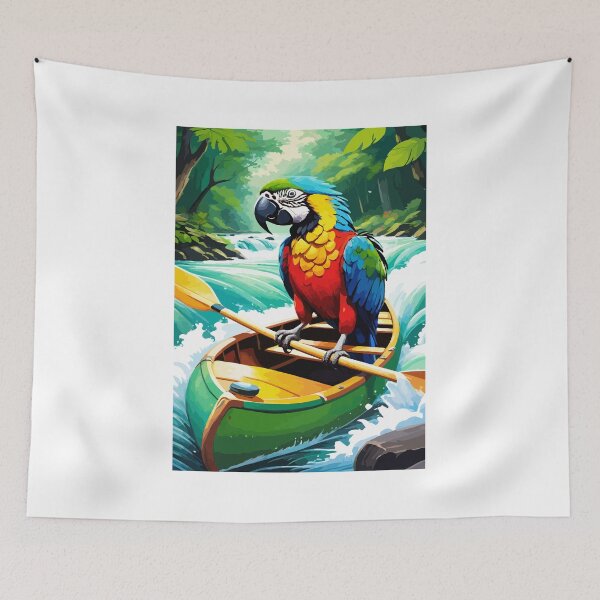 Item preview, A new challenge on a macaw's day off. designed and sold by Whose-sweat.