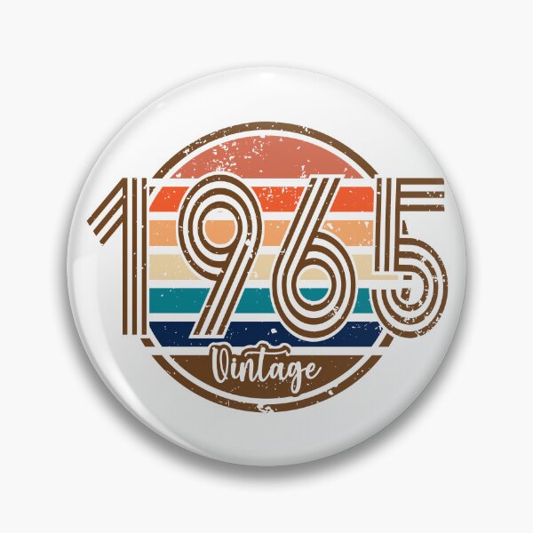 Item preview, Vintage 1965 Retro Style Text Design - Nostalgic Print for Tshirt, Sweatshirt & Hoodie - Type11 designed and sold by SvgPngStoreUS.