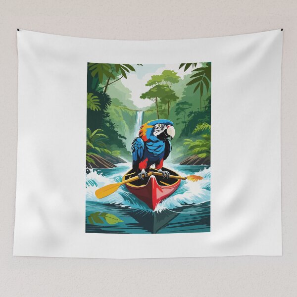 Item preview, A new challenge on a macaw's day off. designed and sold by Whose-sweat.